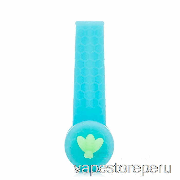 Vape Smoke Stratus Trio Pipa De Silicona Uv Azul (uv Azul / Uv Verde Abeja)